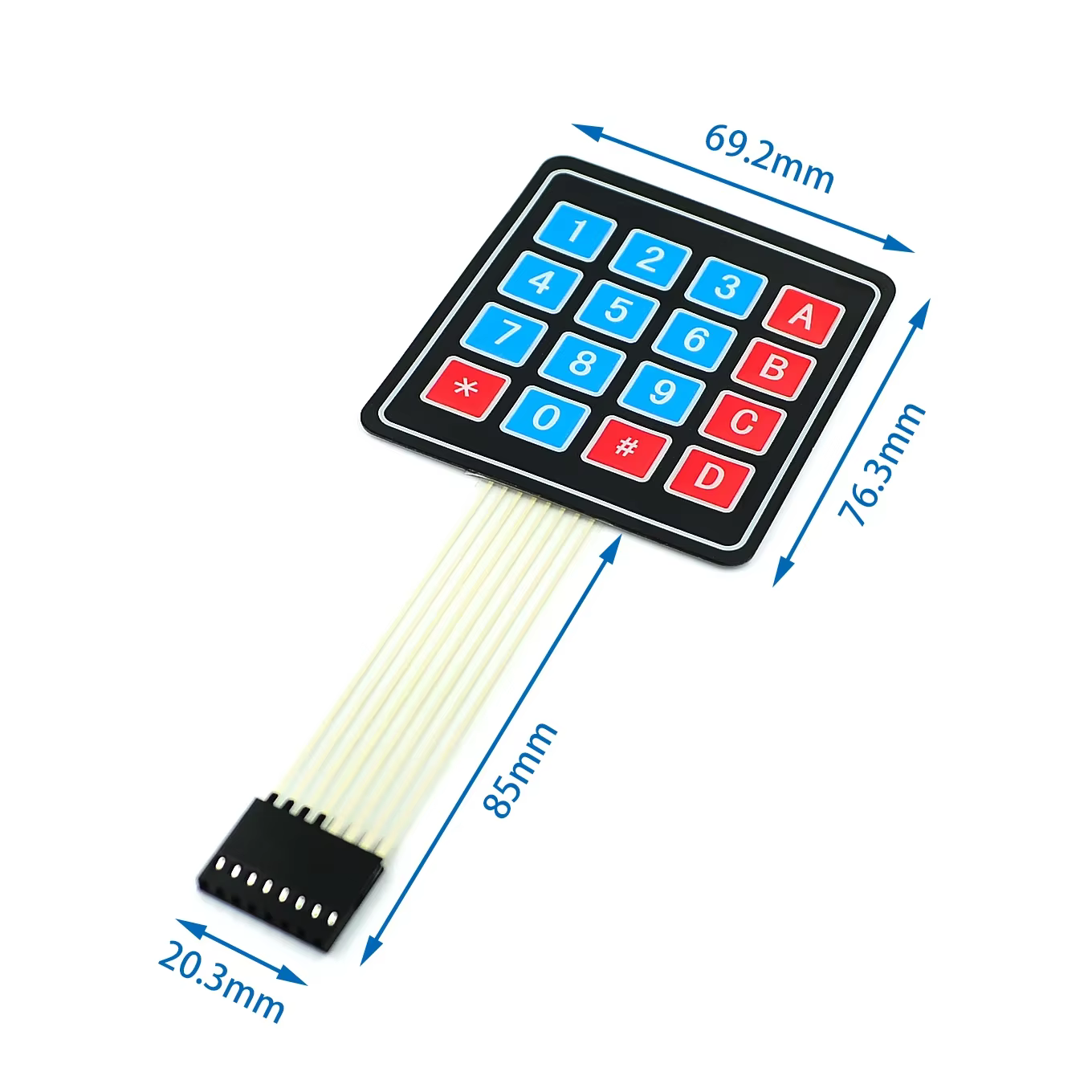 4x4 Arduino UNO 16 Key keypad