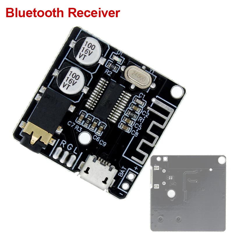 Mini Bluetooth Audio Receiver Board Bluetooth 5.0 MP3 Lossless Decoder Board