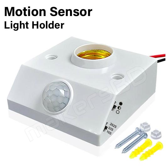 Motion Sensor Bulb Holder PIR Infrared Sensor Automatic Switch E27 Body Induction