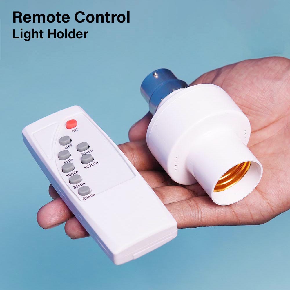 Remote Control Wireless Led Bulb Holder