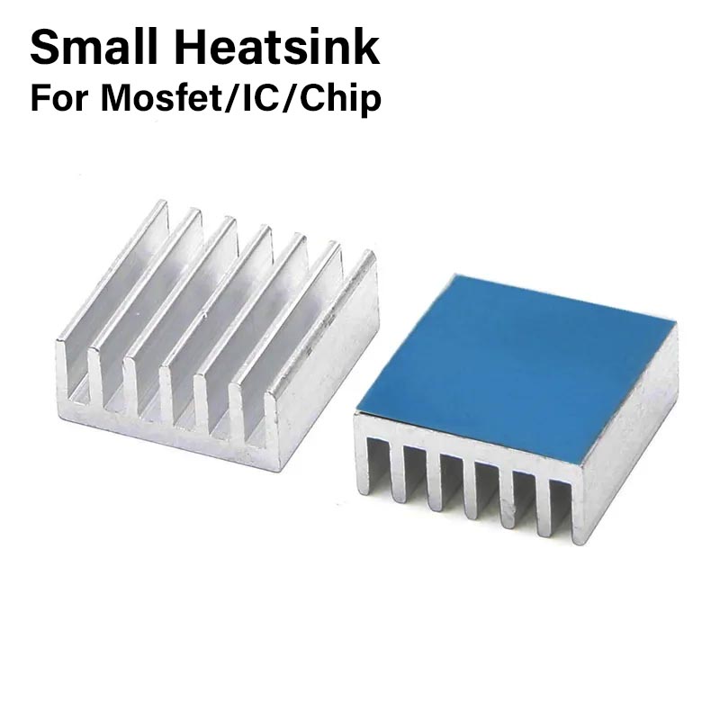 Aluminum Heatsink 14x14x6mm for IC Chip, RAM LED IC Electronic Cooling