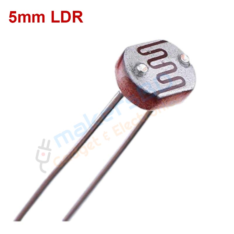 LDR Sensor Light Dependent Resistor Sensor Small Size 5mm