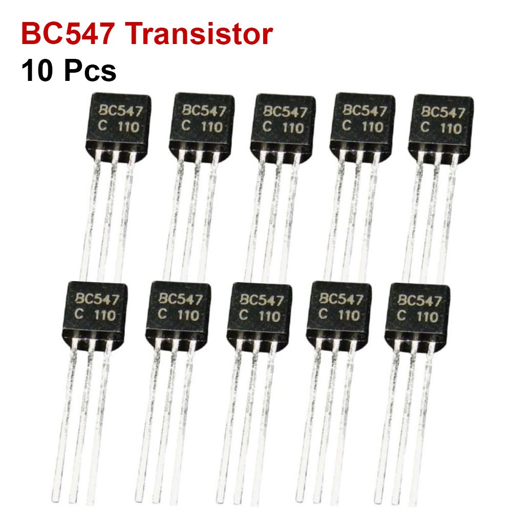 BC547 NPN Trasnsistor TO-92 Package 10 Pcs