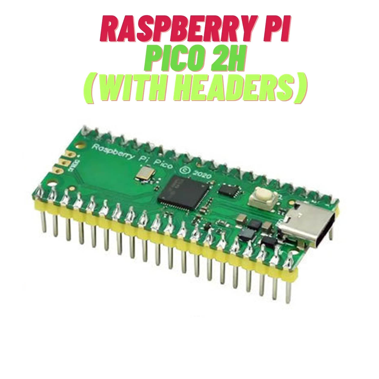 Raspberry Pi Pico Board RP2040 Dual-Core Microcomputer High-Performance with Rail