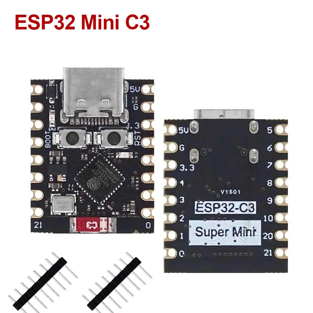 ESP32 C3 Mini Development Board 32-Bit Single-Core Processor 16Pin Type-C