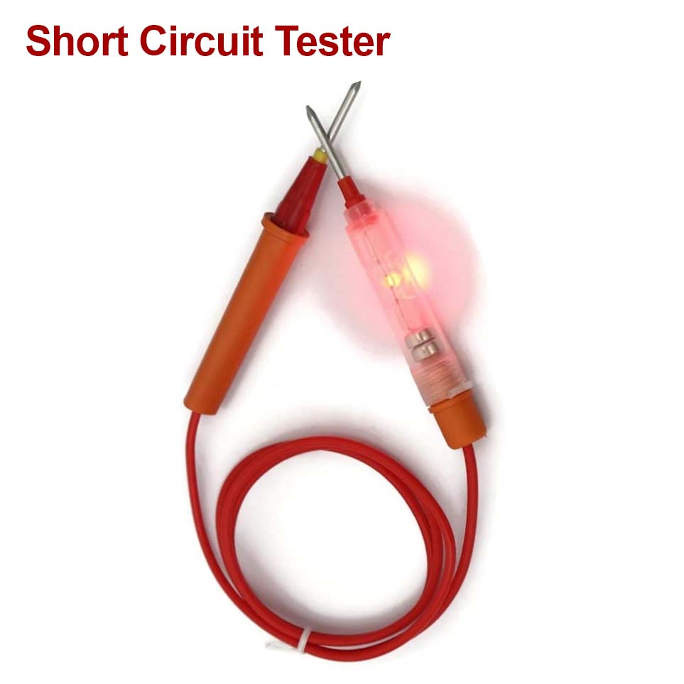 Electronic Continuity Short Circuit Tester with Battery