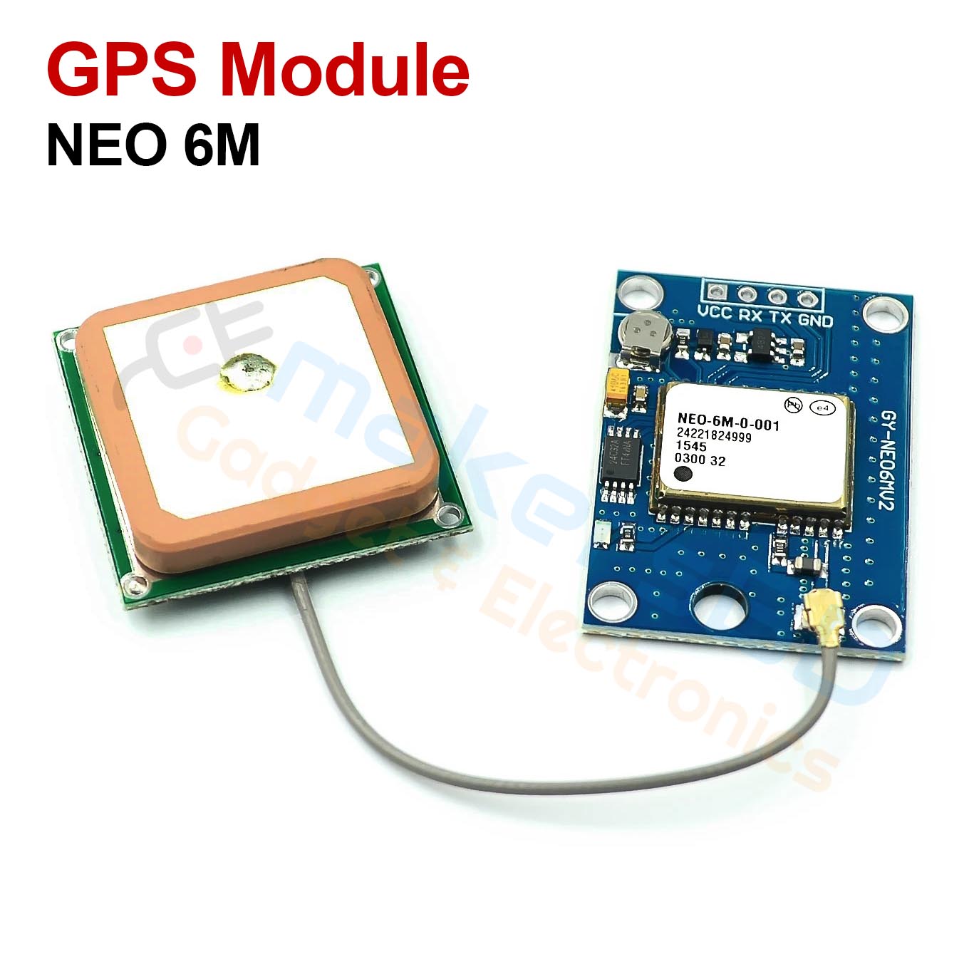 NEO-6M GPS Module with Flight Control EEPROM MWC APM2.5 large antenna for arduino