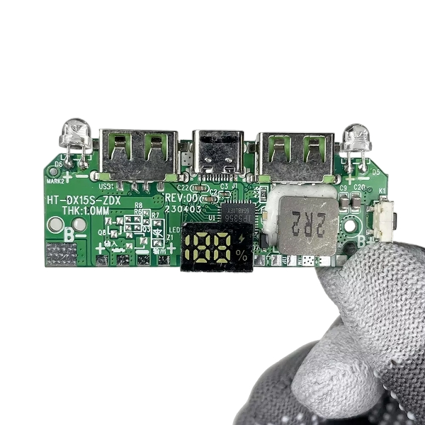 PD 22.5W IP5356 Fast Charging Power Bank Circuit With Display