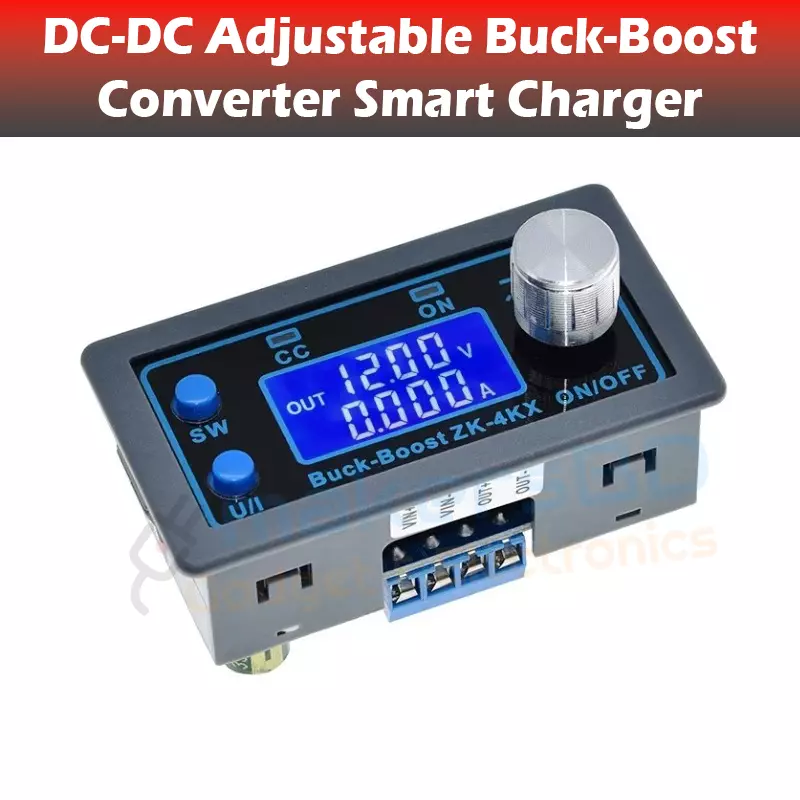 DC DC Buck Boost Converter ZK-4KX CC CV 0.5-30V 4A Power Module Adjustable Power Supply