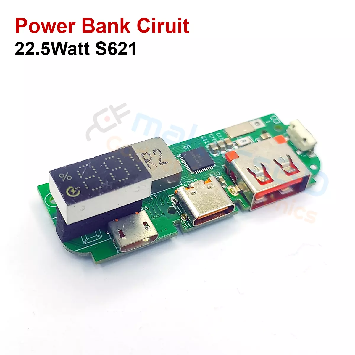 S621 Power Bank Circuit 22.5W PD-QC DASH WRAP VOOC Charging